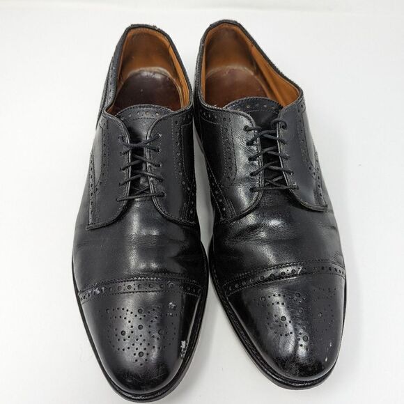 Allen Edmonds Sanford Men\'s Cap Toe Dress Shoes Excellent, high quality leathe main image 9